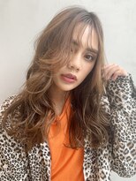 アルバム 銀座(ALBUM GINZA) 大人め無造作ロング_アッシュブラウンネオウルフ_6991