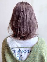 ラベンダーロブ_外ハネボブセクションカラー_ba308233