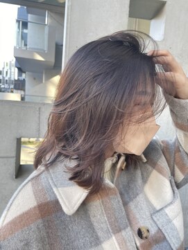 リバレッジ 広尾(Leverage) 【広尾、恵比寿】担当：東田　　ミディアムレイヤーヘア