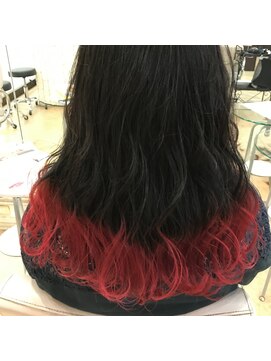 シャンプーボーイ ブラック×レッド