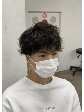 プライズ アイリス 池袋東口店(prize Iris) スパイラルパーマ/マッシュ/メンズ/￥10780