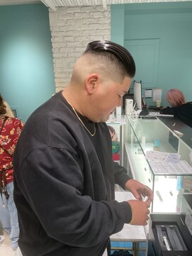 リーホリエ(Lee Horie) オールバックフェード