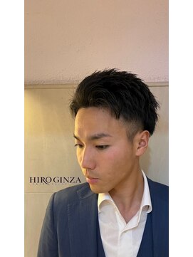 ヒロギンザ 五反田店(HIRO GINZA) ツーブロックショートスタイル