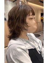 ロンドプロフィール 浦和(Lond profil)&nbsp;前髪カット顔まわり似合わせ外ハネくびれレイヤーミディ