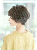 外ハネボブ/グラデーションカラー/ペールベージュ/秋葉原