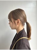 松山市/20代/30代/サイドバンク×ブリーチオンカラー