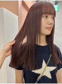 【小川 結女花】透明感Wカラー