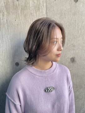 ニコフクオカヘアーメイク(NIKO Fukuoka Hair Make) 【NIKO】福岡天神/シークレットハイライト/透明感シアーベージュ