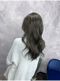 ブリーチなしカラーグレージュ