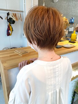 メルシー 福岡天神店(Merci) ベージュ☆マッシュショート