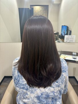 ベルポ(Bellpo) 大人のヴァイオレットカラー×髪質改善トリートメント