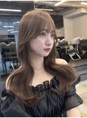 ヘーゼルベージュ＊韓国くびれヘア