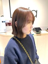 レア 渋谷(Le'a) タッセルボブ/ボブ/切りっぱなしボブ/外ハネボブ/透明感カラー