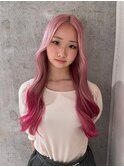 ピンク×ピンク