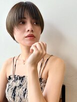 ガーデン 銀座(GARDEN)&nbsp;ブルーブラック　美髪　丸みヘア　艶カラー　透明感