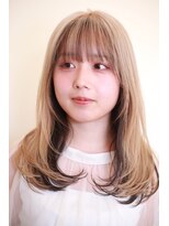 たさわ堂&nbsp;【アンブレラカラー】内巻きレイヤー