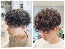 メンズサロンエン 梅田店(men'seNN)の雰囲気（【ウルフカット/波巻きスパイラルパーマ/シャドウパーマ】）