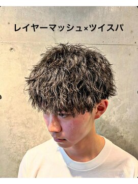 リベルテ グリット(Liberte Grit) モテ髪メンズマッシュツイスパ男性ショートツーブロック20代30代