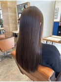 【Agu hair ace 各務原】うる艶アッシュブラウン