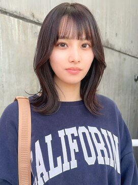 イーストハムネオ(EAST HAM NEO) 顔周りレイヤー/シアーブラウン/透明感