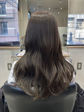 グリーン 町田(green) 【MANA】ブリーチなしオリーブグレー