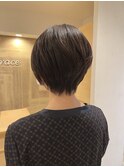 【Terrace】ひし形ショート×ベージュ