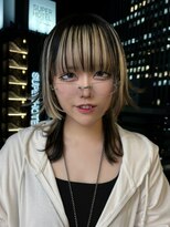 ベレーザ 渋谷(BELEZA)&nbsp;13948ブリーチ＆ダブルカラーウルフレイヤーニュアンスカラー