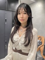 シャルムバイケンジ(Charm.by KENJE)&nbsp;【中韓スタイル】ロングヘアで作る「ハイレイヤー」