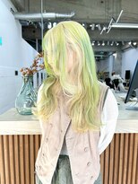 カシェル(cashel kishaba)&nbsp;レイヤーカット×デザインカラー