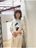 ナチュラルデザインパーマ