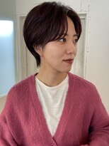 トリコ アヴェダ ららテラス北綾瀬(tricot AVEDA)&nbsp;ハンサムショート/似合わせショート/センターパート/北綾瀬