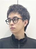 アクティブショートメンズヘアスパイキーショートメンズmen's