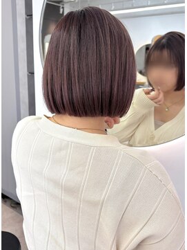 ルネ 北千住(Renee) ボブ/切りっぱなしボブ/ボルドー/ラベンダー/北千住