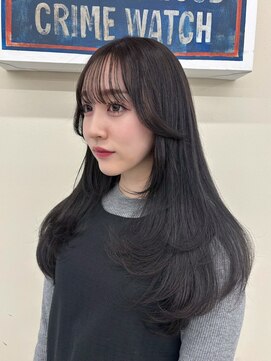 ザシェノンウメダ(THA CHAINON UMEDA) 心斎橋/着物ヘア/大人ガーリー/ダークアッシュ/似合わせカット