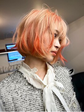 トナリ(tonari) ボブ×デザインカラー