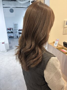 ゼン(ZEEN) 【髪質改善カラー オリーブベージュ】