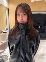 ソラス 緑地公園店(SOLAS)&nbsp;ブラウンカラー×レイヤーカット