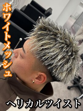 Men’s salon ROOST 南堀江店 Men'sカット/Men'sパーマ【5/4 NEW OPEN（予定）】 MEN’S HAIR/波巻きツイストスパイラル/リバースセンターパート