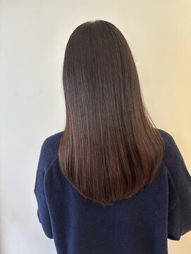 ヘアースタジオ ゼン カロン(Hair studio Zen kalon) 髪質改善/ミルクブラウン/ストレートロング/ダークブラウン