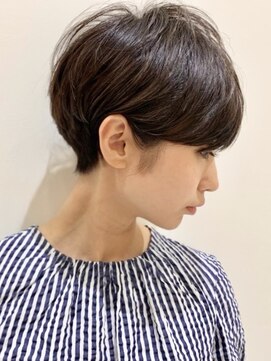 ピークアブー 原宿ハラカド(PEEK-A-BOO) マッシュショート/耳かけ/好印象/絶壁解消/大人/癖毛くせ毛/黒髪