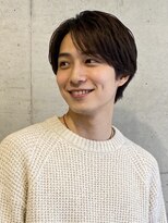 ノエルヘアー(Noel hair)&nbsp;韓国マッシュセンターパートダウンパーマニュアンスパーマウルフ