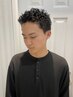 【カット＋ノーマルパーマ＋シェービング ￥14,300～】フェード込み