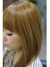 【透明感】ブリーチ&カラー+似合わせカット+スチームハホニコトリートメント