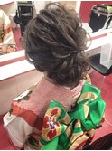 振袖ルーズアップ