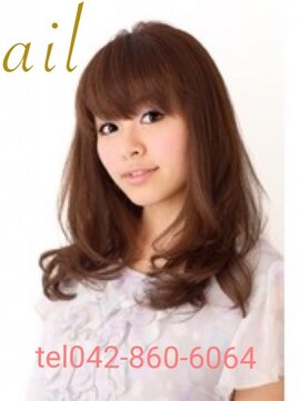 エイル 町田(ail) やわらかフェミニンカール。【町田】