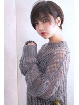 オウル(Owll)&nbsp;【DISHEL 】シースルー小顔バング 3Dカラーショート