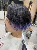 バーバーブロス 吉祥寺店(BARBER BROS) さきっちょブルー