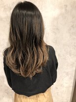 ヘアー リラクゼーション ドロップ 大森店(Hair relaxation drop)&nbsp;【グラデーション】グレーブラック/フォギーベージュ/ハイライト