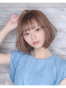 ニスル センター南店(NISURU) 似合わせカット/大人ガーリー/ダークアッシュ/着物/センター南