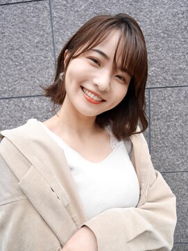 シュシュ(shushu) くびれショートボブ 【有海一生】髪質改善 カット